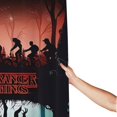 thumbnail image 2 of Juego de cortina de ducha Stranger Things con gancho, decoración para el baño, fácil cuidado, lavable a máquina, tela de poliéster duradera, cortina de ducha de tela impermeable, 66 x 72 pulgadas, 2 of 8