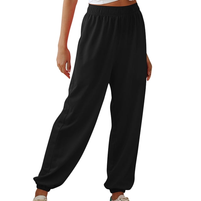 Pantalones de jogging para mujer con cintura elástica, pantalones atléticos para correr para mujer Adepaton BST3000474-2