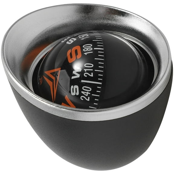 Clispeed Dash Mount Navigation Compasses ABS Black 1 PCS for Outdoor Activities
