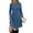 Blue, variant on FDGIU Women's Fall Sweater Maxi Dress - Casual Ribbed Knit, Long Sleeve Crewneck Going Out Outfits