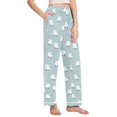 thumbnail image 2 of FORMRS Women's Pajama Pants with Pockets Soft Comfy Loungewear Sleep Bottom, Sizes S-2XL, Simple Sheep Pattern, 2 of 8