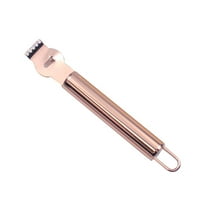 Wovilon Lemon Zester Grater,Stainless Steel Orange Citru Kitchen Peeler Tool with Channel Knife