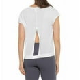 thumbnail image 4 of Splendid Studio V-Neck Sheer Stripe Top White, 4 of 13