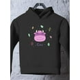 thumbnail image 3 of Cute Baby Cow Face. Hoodie Toddler - Toddler Hoodie, 3 of 4