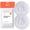 2-Pack(Only for 1-Tank System), variant on Spin Mop Head Replacements Compatible with O-Cedar RinseClean, Mop Head Refills for 2-Tank System, Washable & Reusable, Deep Cleaning, Easy to Repalce, 1 CT (Pack of 3)