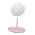 thumbnail image 3 of LED Lighted Makeup Mirror USB Rechargeable Adjustable Fill Light Portable Desktop Vanity Mirror, 3 of 12