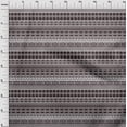 thumbnail image 3 of oneOone Silk Tabby Dark Chocolate Fabric Aztec Tribal Sewing Craft Projects Fabric Prints By Yard 42 Inch Wide, 3 of 4