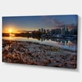thumbnail image 2 of Vancouver Downtown le Matin - Impression sur Toile Paysage Extra Large, 2 of 3