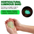 thumbnail image 4 of 1000-10000pcs Garden Decoration Pebbles Luminous Stone Glow In Dark Decorative Decoration Tank Fish Aquarium Outdoor Pebbles, 4 of 8