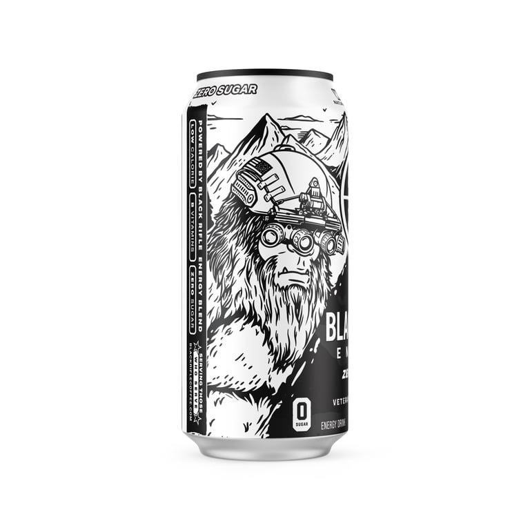 Black Rifle Energy Wild Frost Zero Sugar Energy Drink, 200mg