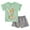 Tinker bell, green, variant on Disney Ariel T-Shirt and Twill Shorts Outfit Set Toddler