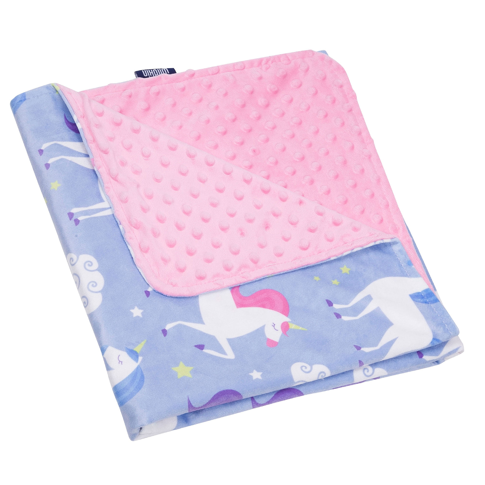 Pink Newborn Babies Super Soft Unicorn Comforter