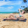thumbnail image 5 of GZHJMY Microfiber Beach Towel,Blue Gold Marble Texture Super Absorbent Sport Towel with Pouch,Quick Dry Pool Towels Pool Blanket for Swimming,Picnic,Yoga Gym 30×60in Washcloth, 5 of 7