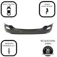 2014 Toyota Rav4 Rear DCP Rear Bumper Cover For 2013-2015 Toyota RAV4 W/Park Holes Primed ...