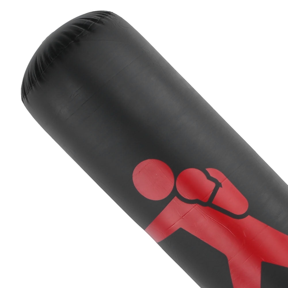 Fitness Punching Bag, Freestanding Punching Bag With Stand, Practicing Boxing For Stress Relief Fitness Black
