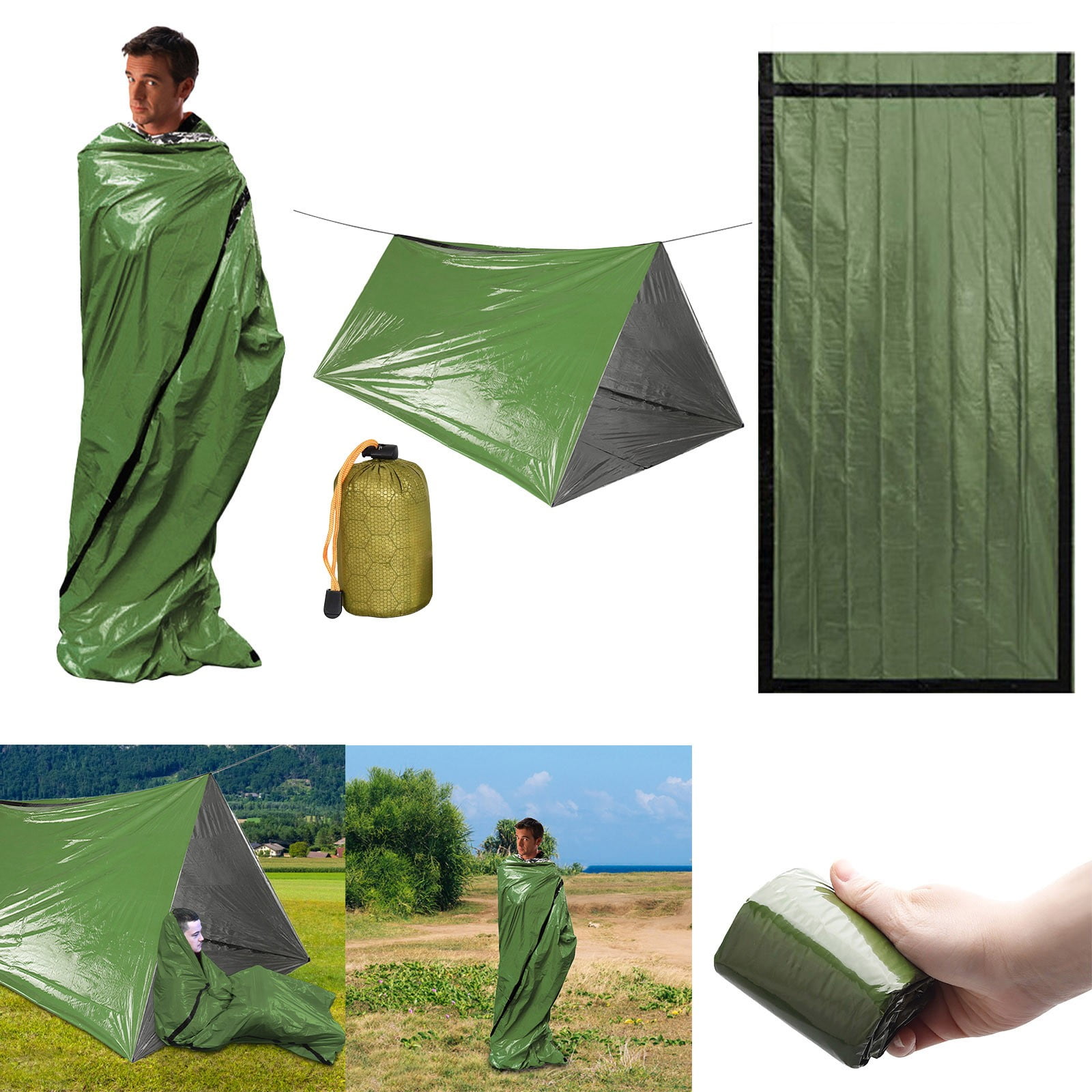 Camping Emergency Sleeping Bag for Hiking and Outdoor Adventures