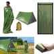 thumbnail image 2 of Saco de Dormir de Supervivencia de Emergencia, Lámina de Aluminio PE, Impermeable y Cortaviento, 90% Retención de Calor, Color Verde, para Camping/Senderismo, Ligero y Plegable, 2 of 8