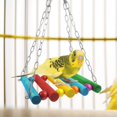 thumbnail image 2 of Juego de juguetes para loros y pájaros, campana oscilante, juguete para loros, 5 uds.   ER, 2 of 4