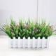 thumbnail image 5 of Valla en maceta flor artificial tela de simulación flor hogar boda decoración floral falsa, blanco y rojo púrpura Eigraketly HA7817-01B, 5 of 6