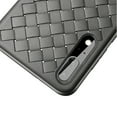 thumbnail image 3 of PANDACO Brown Leather Cross-Weave Case for Huawei P20, 3 of 3