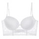 thumbnail image 3 of Sujetador push up de encaje sexy para mujer, sujetador con escote pronunciado, realce, sujetador profundo en forma de U, sin espalda, ropa interior de boda, lencería invisible sin costuras, 3 of 5