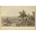 thumbnail image 2 of R. Hinshelwood 32x23 White Modern Wood Framed Museum Art Print Titled - On the Beverly Coast Massachusetts, 2 of 4