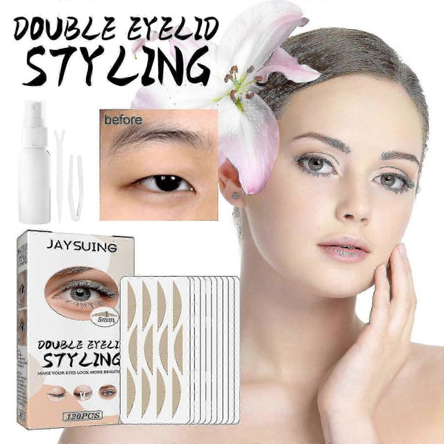 Jaysuing double eyelid patch sticks to water, invisible, breathable, double eyelid patch, glue-free eye patch BF |