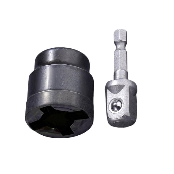 CSYANXING High Carbon Steel Scissor Jack Adapter For Manual Electric Wrenches Vehicle Jacks Deburred Safety Edges Tasks