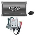 thumbnail image 1 of Boss R3004 1200W 4 Channel Car Audio Amplifier, Remote and 8 Gauge Amp Kit, 1 of 3