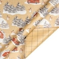 thumbnail image 3 of Christmas Wrapping Paper Roll Birthday Girl Boy Snowflake Snowman Red Truck Christmas Tree Wrap Paper for Holiday Party Celebration, 4 Rolls, 58"x23" Per Roll, 3 of 8