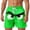 16-Green, variant on ibiyuan Funny Cartoon Face Print Mens Swim Trunks Elastic Waist Mens Bathing Suits Lightweight Drawstring Waist Beach Swimwear Running Board Shorts