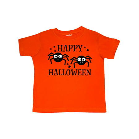 Happy Halloween Funny Spiders Costume Toddler T-Shirt