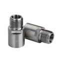 thumbnail image 2 of Eigraketly 1 par de extensores de Pedal de bicicleta de acero espaciadores de Pedal de bicicleta para Road 9/16 pulgadas adaptadores de Pedal de Ciclismo Eigraketly OD0012-00, 2 of 5