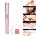 thumbnail image 6 of Multi-function Portable Facial Trimmer Shaver Eyebrow Shaper Pen Body Hair Remover Removal Lady Safety Beauty Knife Pink, 6 of 6