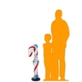 thumbnail image 2 of Jr Candy Cane Over Sized Statue, 2 of 3