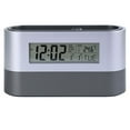 thumbnail image 2 of PEONAVET Réveil Réveil Multifonction Maison Bureau Réveil Numérique avec Répétition Stylo Horloge Lcd, 2 of 9