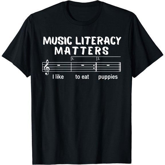 Music Literacy Matters T-Shirt