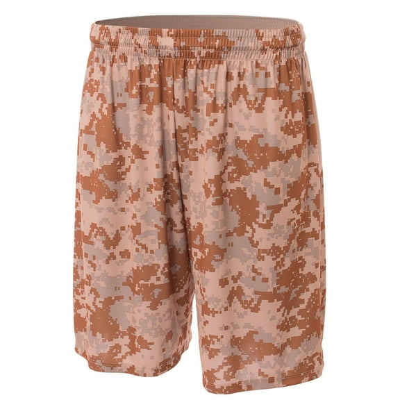 A4 Camo Short For Youth Male in Sand Camo | NB5322