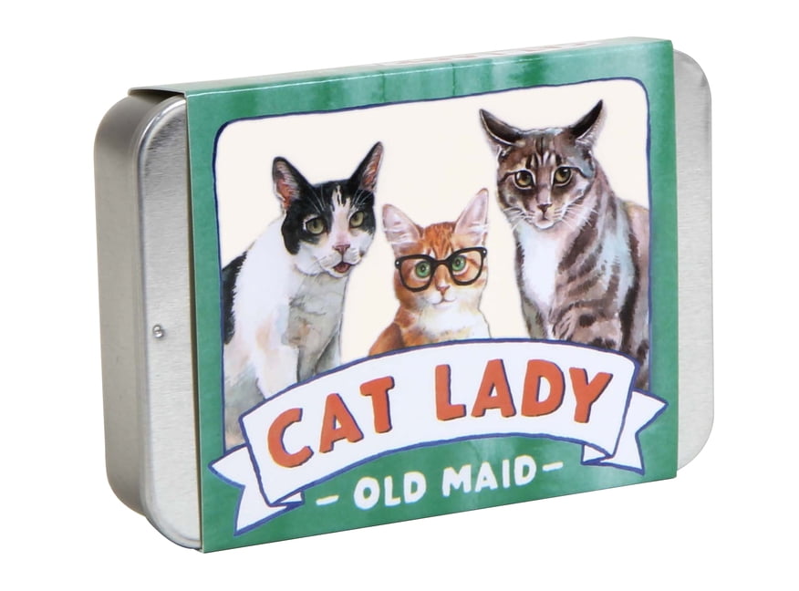 Cat Lady Old Maid Card Game by Baker & Taylor