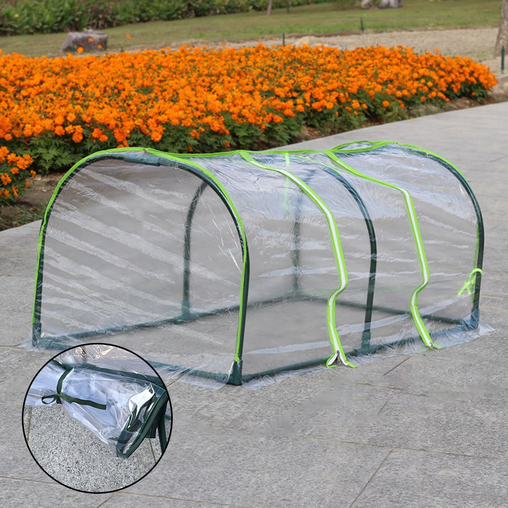 Garden Greenhouse Cover Outdoor House Shed Storage Portable Protective Plastic 