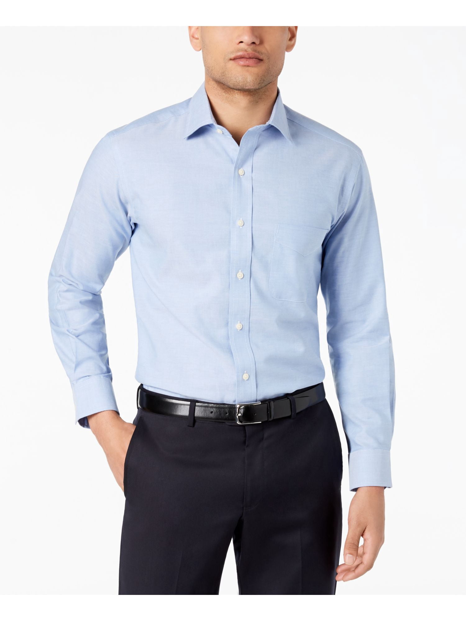 Club Room CLUBROOM Mens White Easy Care Dress Shirt Size XXL 18 34/