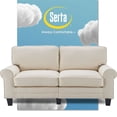 thumbnail image 1 of Serta Copenhagen 73" Sofa in Buttercream, 1 of 5