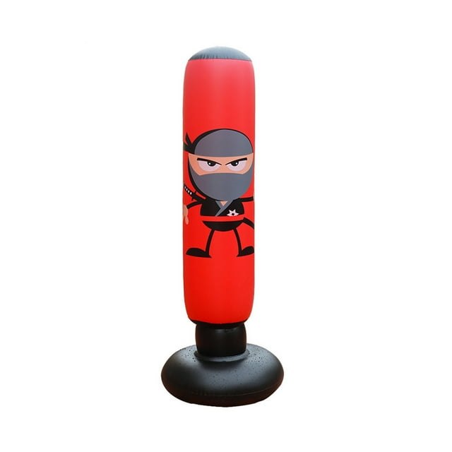 ERK 1Pcs Inflatable Punching For Adults And Kids With Stand Base Heavy Duty Training For Fitness Boxing MMA