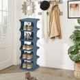 thumbnail image 5 of NWOKYZGH 6-Tier Corner Shoe Rack Organizer,Free Standing Shoe Rack for Small Space Closet, Entryway, Narrow Vertical Shoe Slots Organizer for Small Space, Stackable, 5 of 6