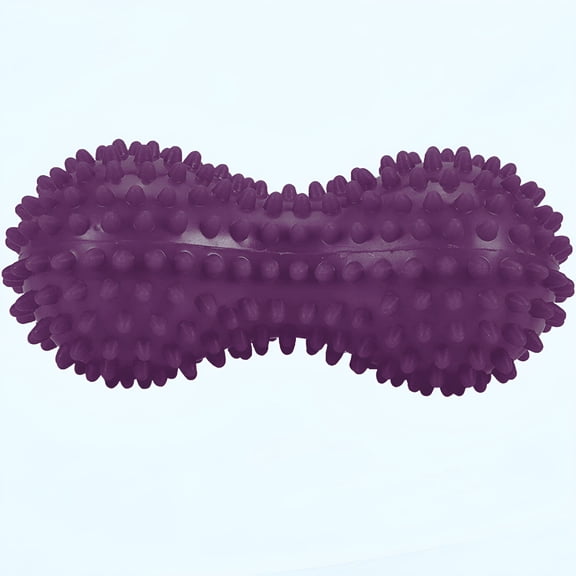 BESTSKY Spiky Massage Ball Peanut Massager Ball Fitness Exercise Mobility Peanut Ball Pain Muscle Stress Foot Myofascial Relief for Plantar Fasciitis Heel Foot Arch Pain