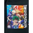 thumbnail image 7 of My Hero Academia Team A Men's Black T-shirt-5XL, 7 of 7