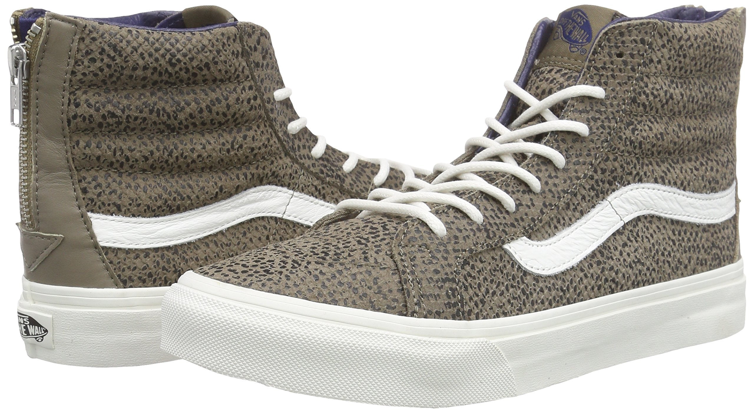 vans skate hi slim suede