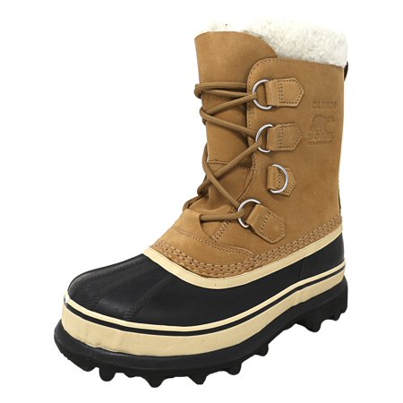 Mid Calf Leather - Sorel Women's Caribou Buff Mid-Calf Leather Snow Boot - 7M