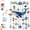 A3#023, variant on Ocean-Themed Crystal Wind Chime, Stained Acrylic Sea Turtle Whale Dolphin Hanging Suncatcher with Prism Drops, Coastal Beach Glow Animal House Outdoor Decor for Garden Yard Patio Porch Window A2