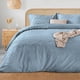 thumbnail image 1 of Juego de Funda para Edredon Duvet Dreamlab, Tamaño King Size, Color Azul Mezclilla, 3 Piezas, 1 of 9